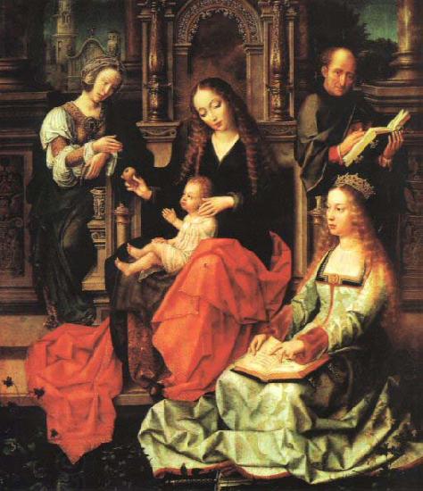 Gerard David Our Lady of the Fly, oil painting picture